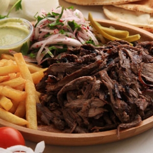 شاورما لحم بالوزن